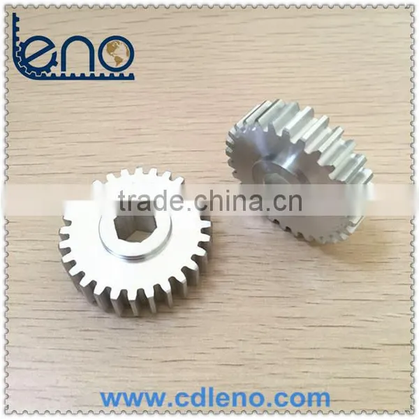 Aluminum 28T 3/8" Hex Bore 20DP Spur Gear photo-3