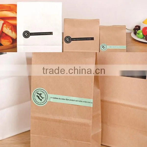 New Product Bread Paper Bag With Logo Printing photo-6