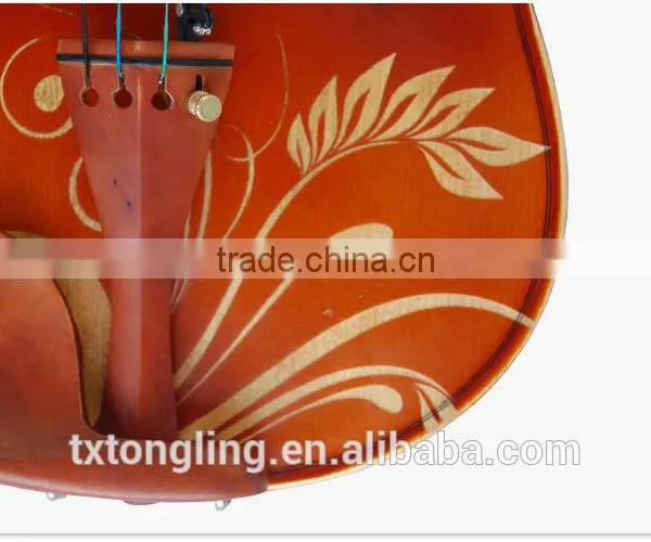 Quality Art Student Carved Violin TL-004 photo-4