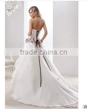 Limited Edition White/Floral Wedding Dress photo-2