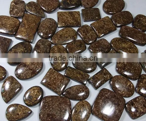 Natural Bronzite Stone Natural Semi Precious Stones Wholesale Loose Cabochon Gemstones Authentic Gemstones