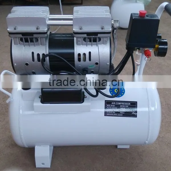 Compact Mute Silent Dental Oil Free Air Compressor