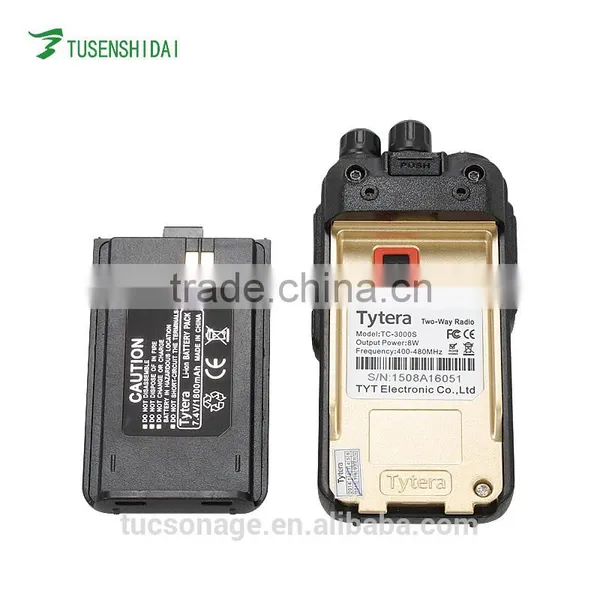 8 Watts Two Way Radio Single Band VHF/UHF Walkie Talkie For TYT TC-3000S CTCSS/DCS Transceiver Quality Choice photo-4