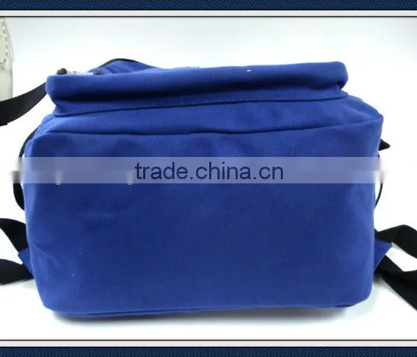 Heavy Canvas Backpack Bag With Good Quality Zipper photo-3
