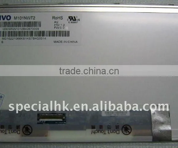 10.1'' Inch Laptop LCD Panel For Acer One A110 A150 ZG5 D250 M101NWT2