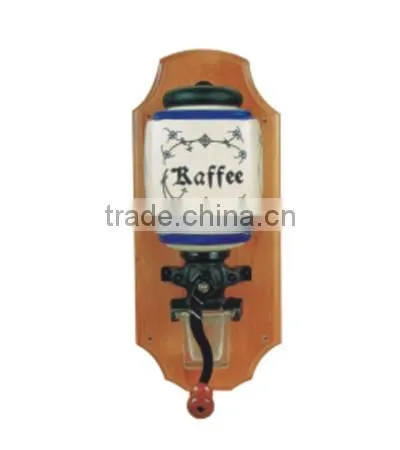 Archaistic Manual Coffee Grinder With Wooden Case photo-6