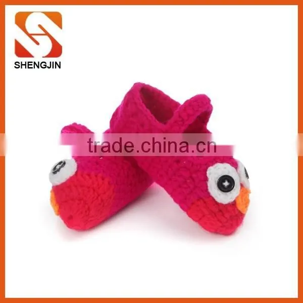 Popular Knitting Pattern Owl Baby Orthopedic Shoes Infant photo-2