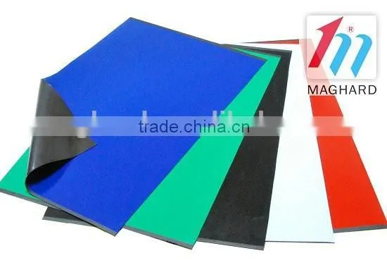 China Factory Directly Wholesale Flexible Magnetic Film With Color PVC Foil photo-3