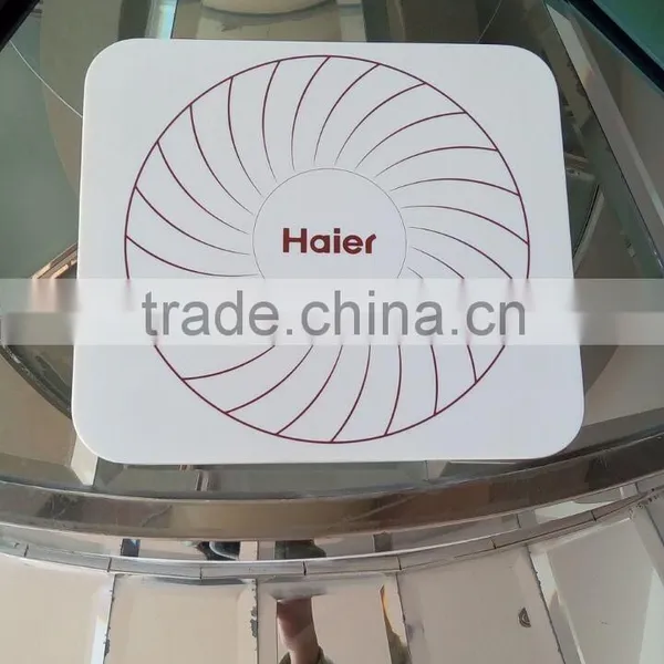 Porcelain White Silk Printing Ceramic Glass For Flat Microwave Oven
