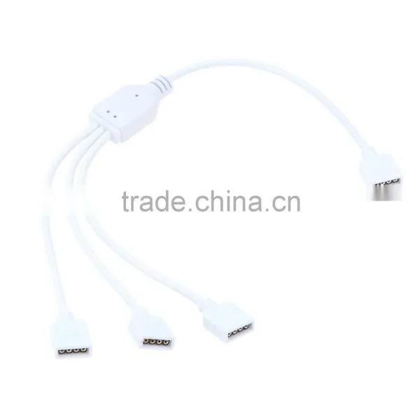 1pc RGB Controller Splitter for SMD5050 3528 RGB LED Strip,HUB 1 to 3,1 Male to 3 Female 4 Pin Rgb Led Connector photo-6