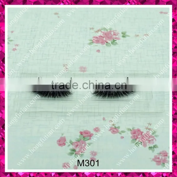 Qingdao False Eyelash Manufacturer Charming Look Mink Hair Lashes Thick Style photo-3