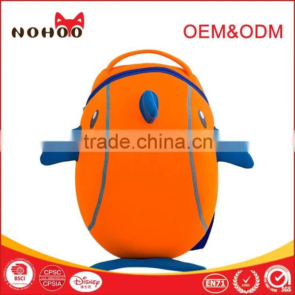 Marine Animals Dolphin Shape Bags Kids School Backpack Adventure Time Children Backpack Hiking photo-5
