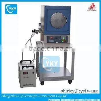 High quality vacuum crucible furnace for aluminum graphite crucible