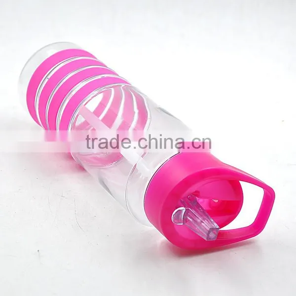 BPA Free Straw Bottle Plastic Diamante Sport Water Bottle photo-2