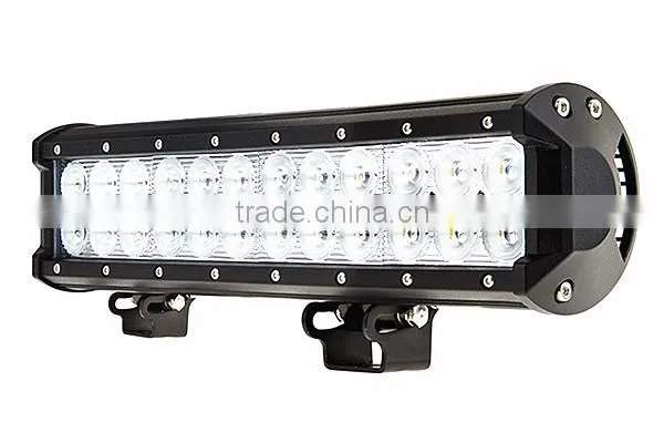 12" 72W Led Light Bar 7200lm Combo Beams 24pcs 3W C Ree Chips Waterproof for Jeep off Road ATV AWD SUV 4WD 4x4 photo-2