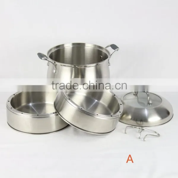 Multi-user-4 Layers Energy Efficiency Steamer Pot With Combined Lid Energy-saving photo-5
