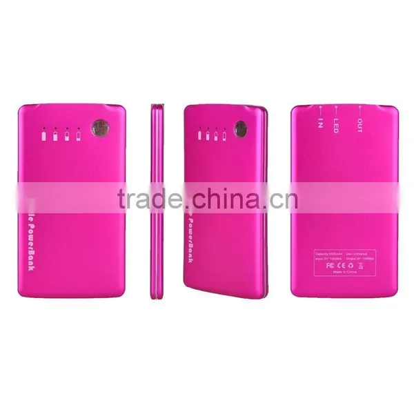 Aviation Aluminium Shell Power Bank for Mobile Phone Model: 8800 photo-3