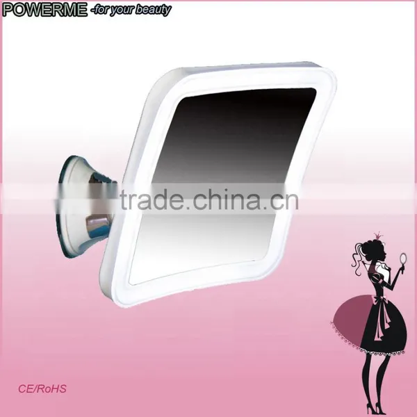 Makeup Mirror Led Lighted Powerme Bathroom Mirror Swivel Suction Mirror photo-4