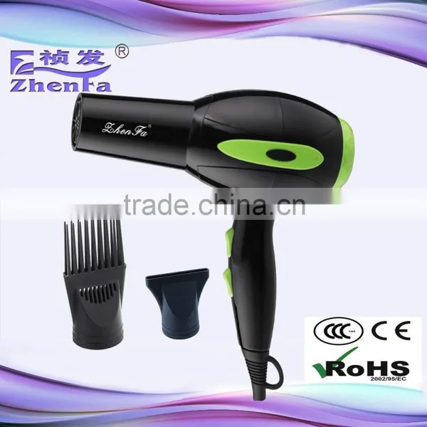 Professional Hair Dryer DCmotor Hiardryer With 1600 Watt ZF-8812