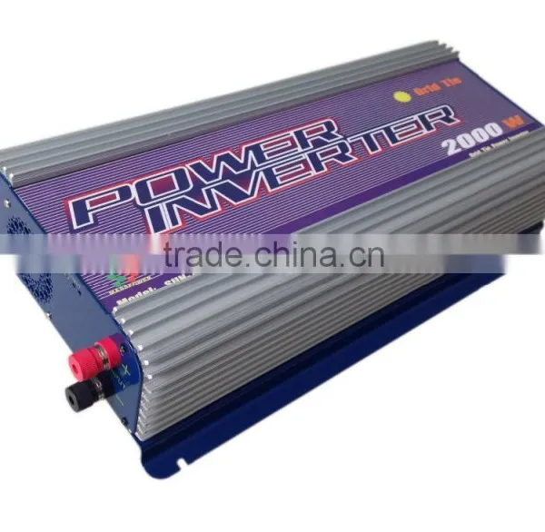 2000 Watts Solar Grid Tie Inverter,on Grid Inverter,Model SUN-2000G