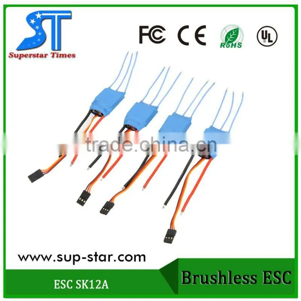 Wholesale Price Esc Brushless 2-3s SimonK 10A 20A 30A 40A 12A Brushless ESC With 2A BEC photo-3