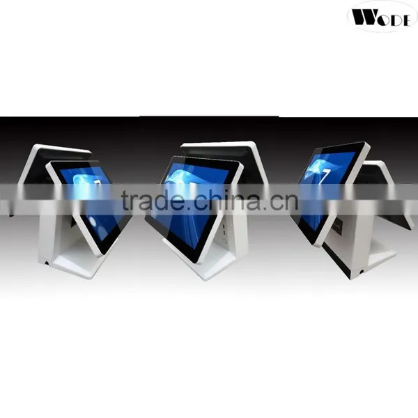 Cheap Price 15 Inch Flat Panel Touch POS System/Dual Screen Pos Machine photo-6