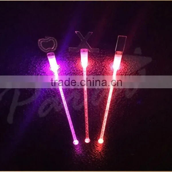 Wholesale High Quality Led Glow Swizzle Stir Sticks Light in the Dark photo-2