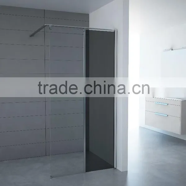 Bathroom Fixed Shower Doors Hinge Smoke Shower Doors Made in China,special Holder Frame Shower photo-2