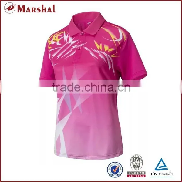 Wholesale Thailand Quality Grade Original Sublimation Badminton Jersey photo-5
