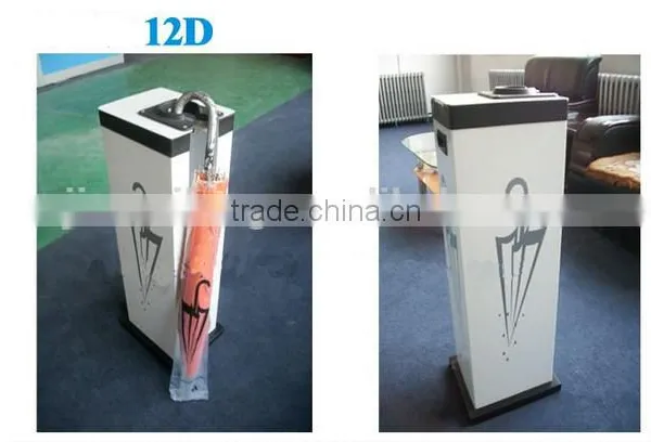 12 Wholesale Single Head Cold Rolled Plate Umbrella Wrapper for Hotel ABS Plastic Umbrella Wrapper photo-3
