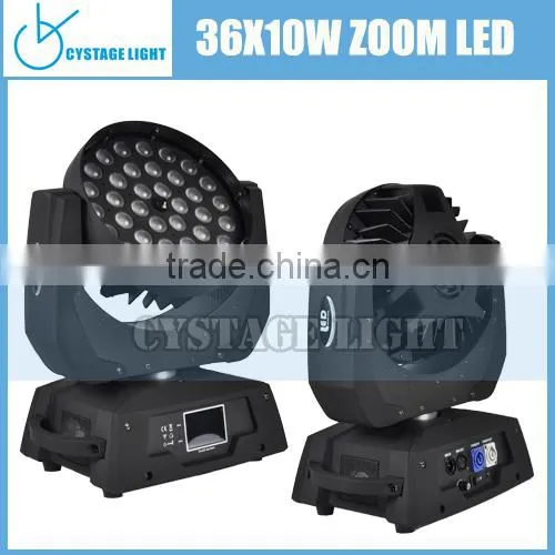 36x10w LED Zoom Wash Moving Head Light photo-2