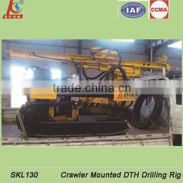 Double-cylinder Elctric and Diesel Engine Crawler DTH Drilling Equipment Quality Choice photo-4