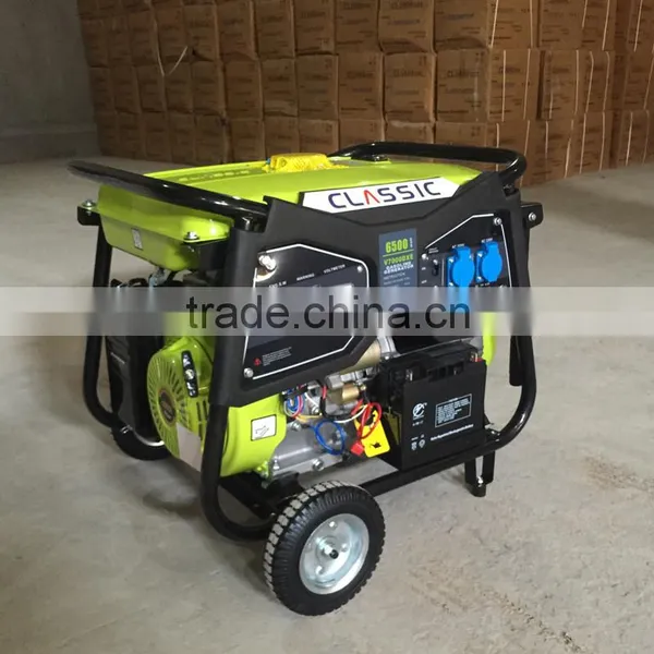 BISON Air Cooled Electric Start Portbale Natural Gas Generator 5kw, LPG Generator Set photo-4