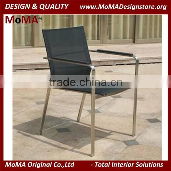 Outdoor Restaurant Modern Stainless Steel Dining Chair