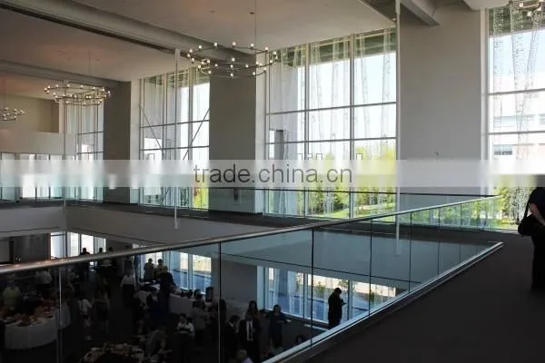 Ultra Clear Glass Tempered Half Glass Wall Partition photo-2