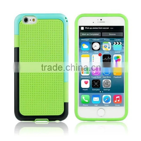 New Style Colorful Hybrid Case for Iphone6 6s Contrast Color PC + TPU Back Cover Case For Iphone 6 6S photo-5
