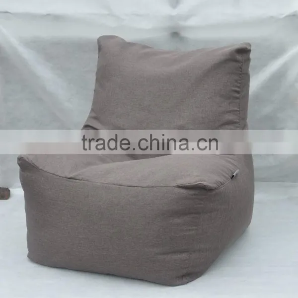 Bean bag chair with back support