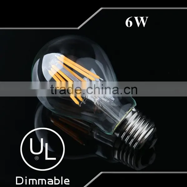 UL Dimmable A19 A60 E26 E27 B22 Energy Saving Antique Edison Bulb Led Lights Led Bulb photo-3