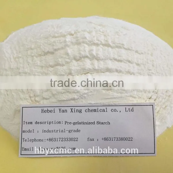 Great Sales White Powder Pre-gelatinized Starch