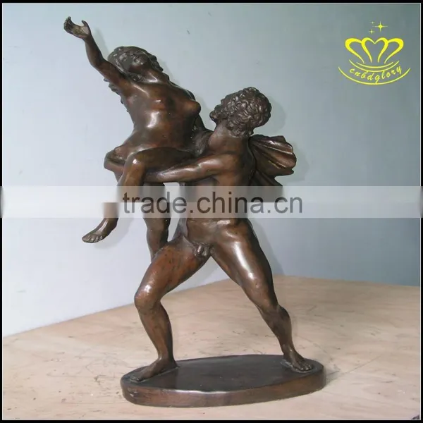 The European Indoor Bronze Sculpture Figures of Boys and Girls Dancing photo-6