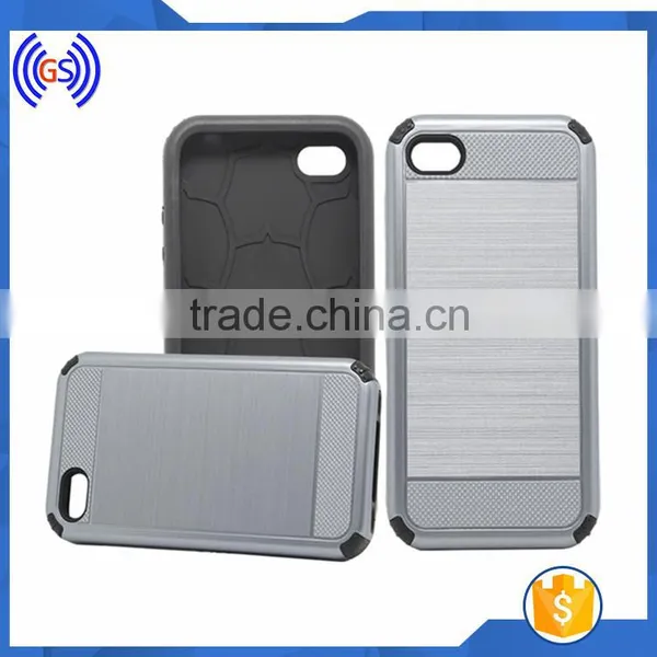 Manufacturer Wholesale Cell Phone Case Metal Color Heavy Duty Mobile Phone Case photo-3
