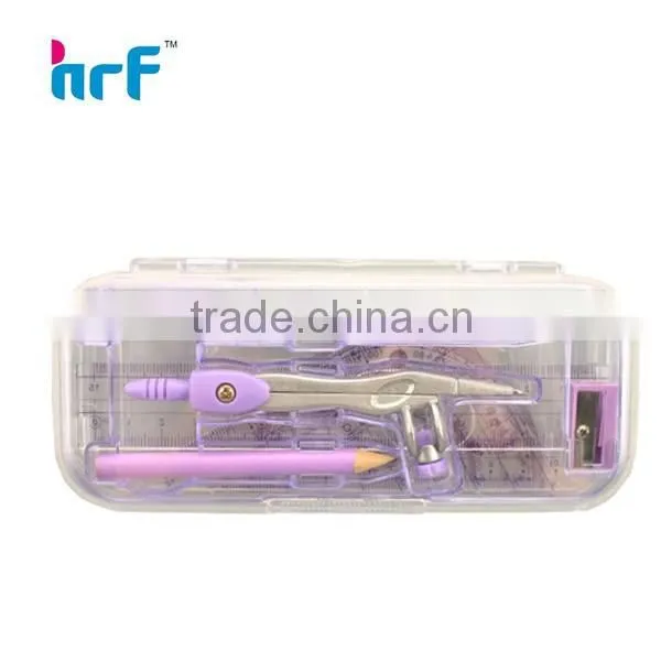 School pencil compasses High qulity math set HR-C006