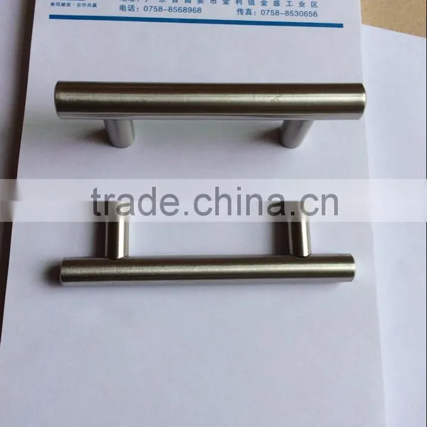 HU-027 Modern Glass Display Cabinet Handle Stainless Steel Furniture Handle photo-3