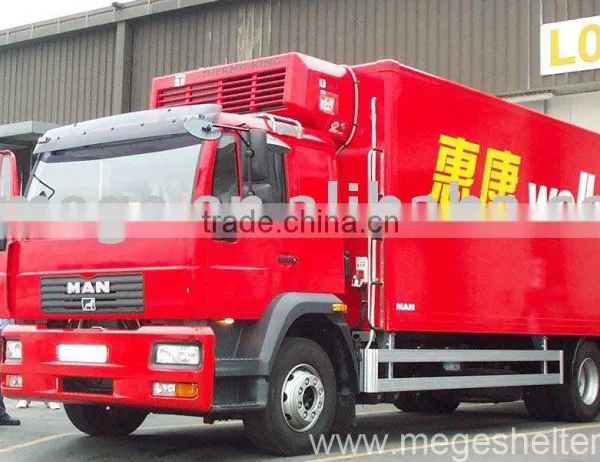Fiberglass Refrigerated Van Truck Body