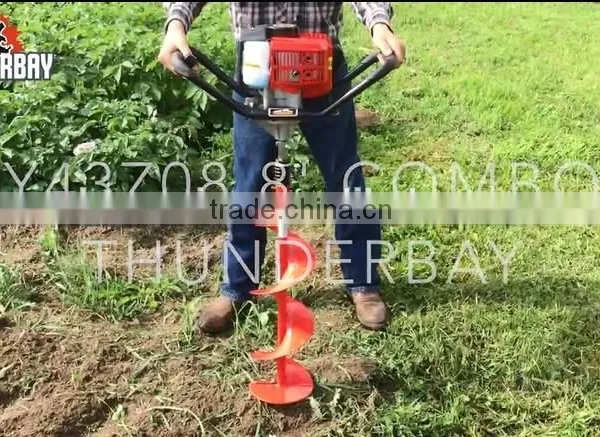 Thunderbay Y43Z08 43CC One Person Hole Digger Ground Hole Drilling Machine Earth Auger photo-2