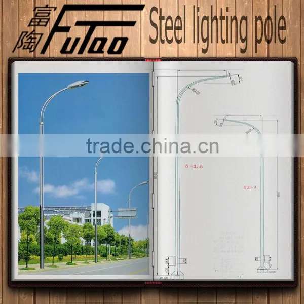High Quality Galvanized Cast Iron Lamp Pole photo-4