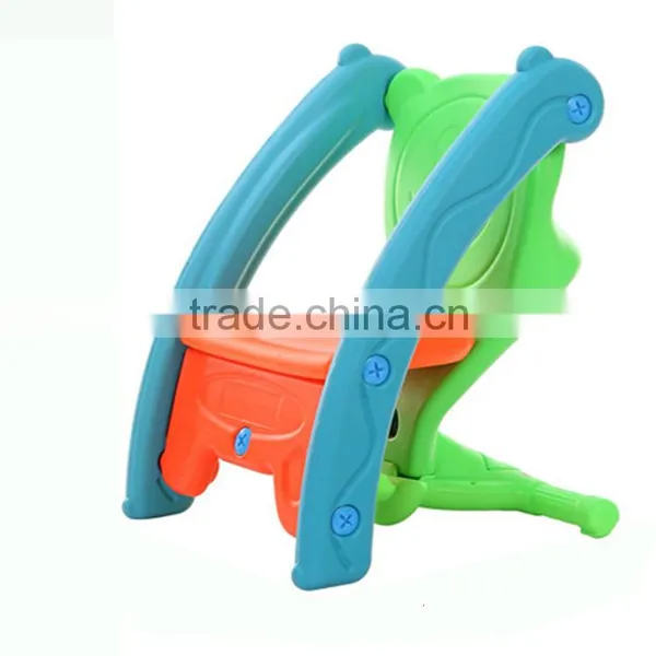 Kids animal folding rocking chairs rocking horse