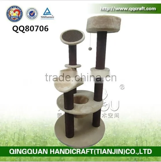QQPET Wholesale Large Cat Trees ,Cat Scratching Tree, Cat Tree House photo-4