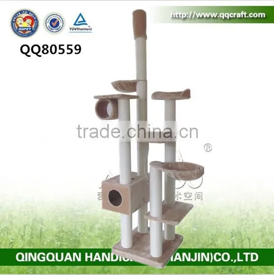 QQPET Wholesale Large Cat Trees ,Cat Scratching Tree, Cat Tree House photo-5