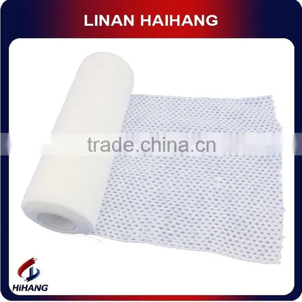 China Wholesale High Quality Spunlace Meshed, Spunlace 4 Mesh Static Roll Wipes photo-3